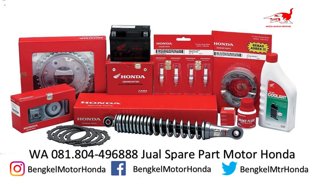 WA 0818 0449 6888 Jual Sparepart Motor  Honda di Tangerang 