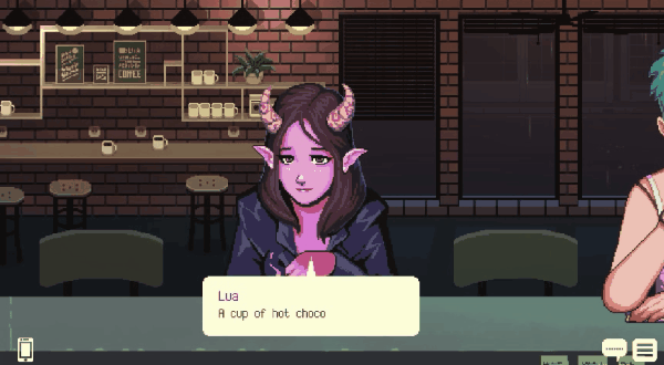 Brewing meaningful UX in the interactive visual novel Coffee Talk