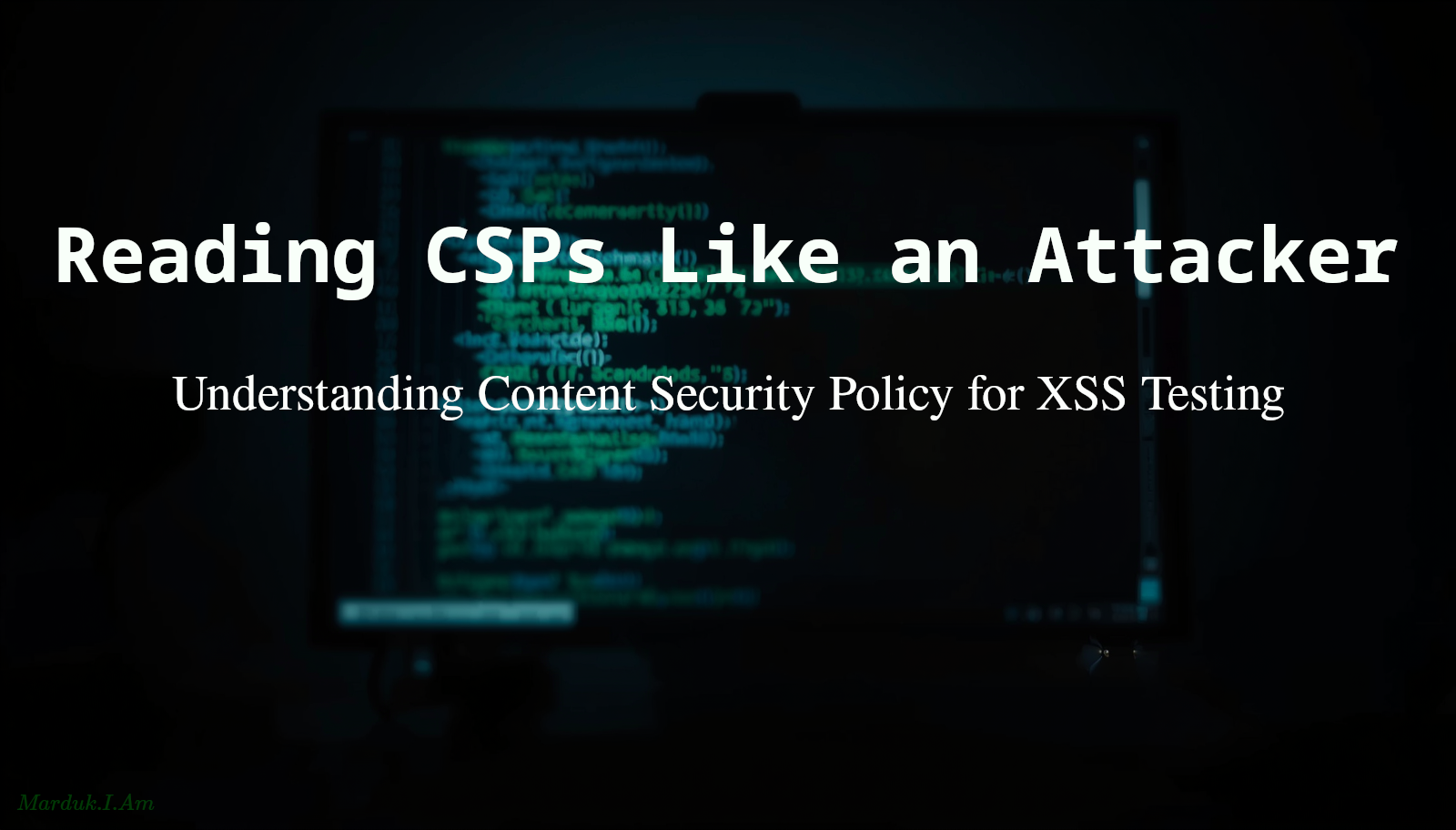 Reading CSPs Like an Attacker