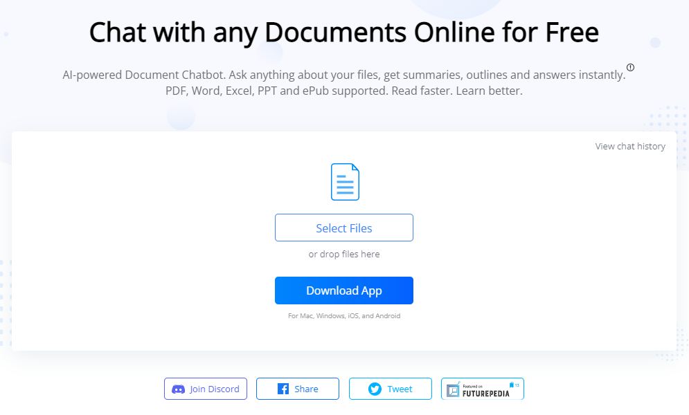 LightPDF AI for Docs - Empowering Efficient Document Reading and Analysis with AI