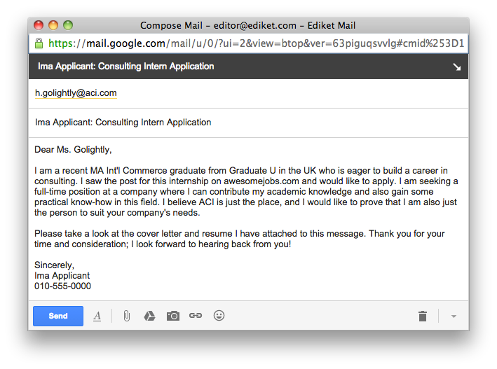 Application Emails: How to Get Noticed from the First Line