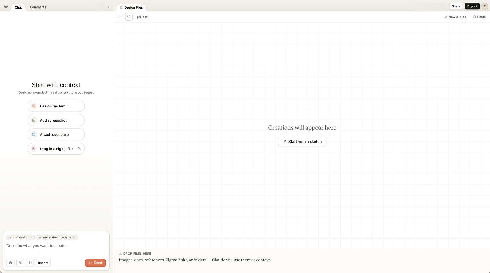 Start with context