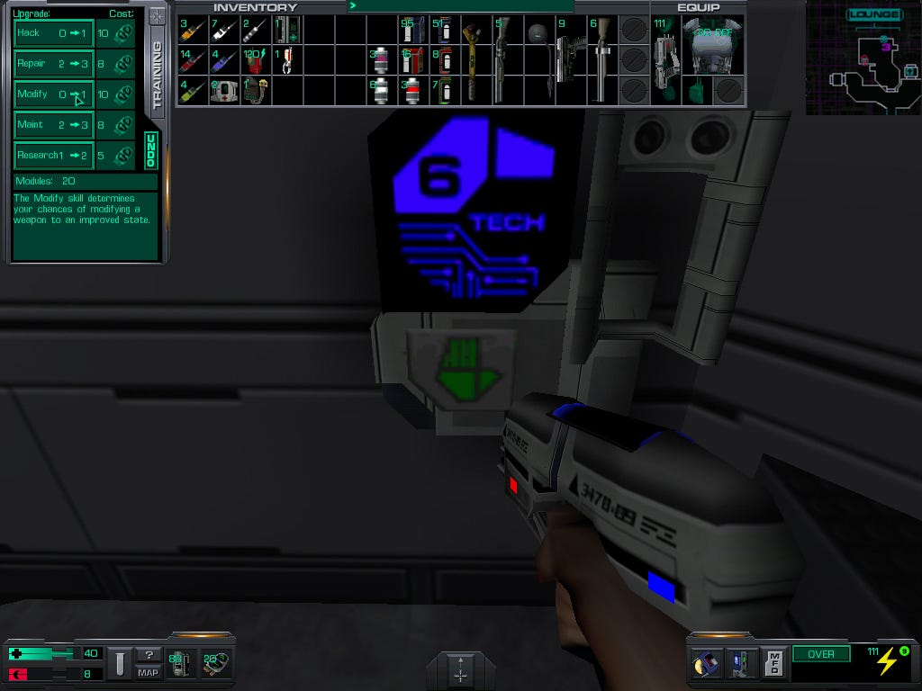 System Shock 2 Weapon Degradation