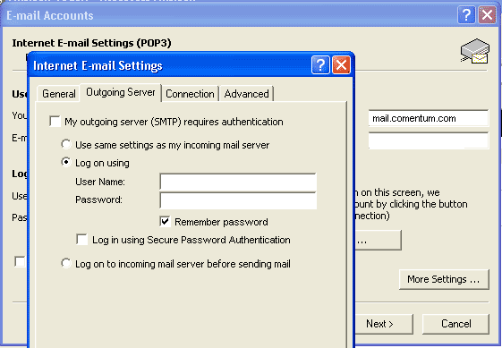 twc email account settings for outlook