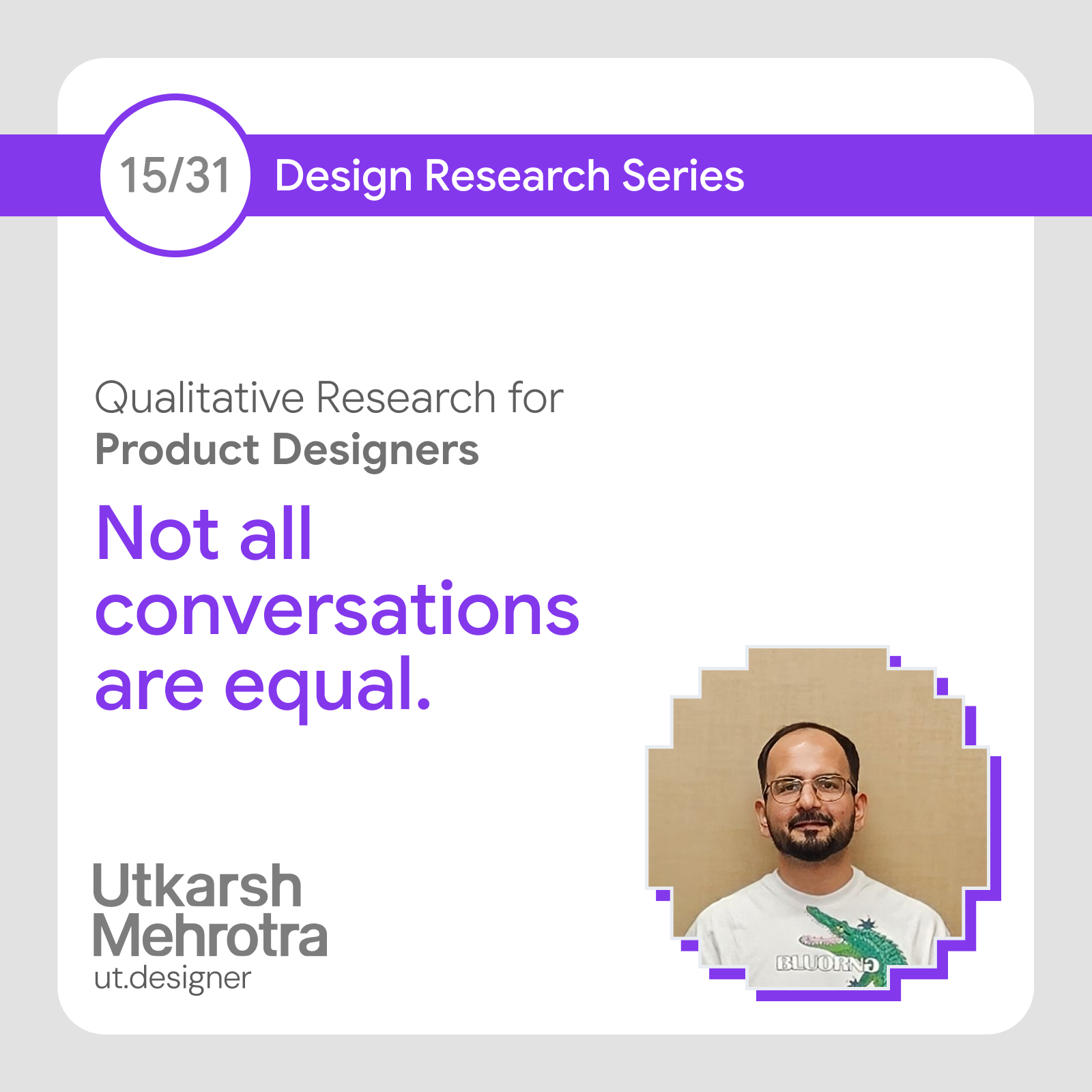 Not All Conversations Are Equal: How to Collect Verbal UX Data