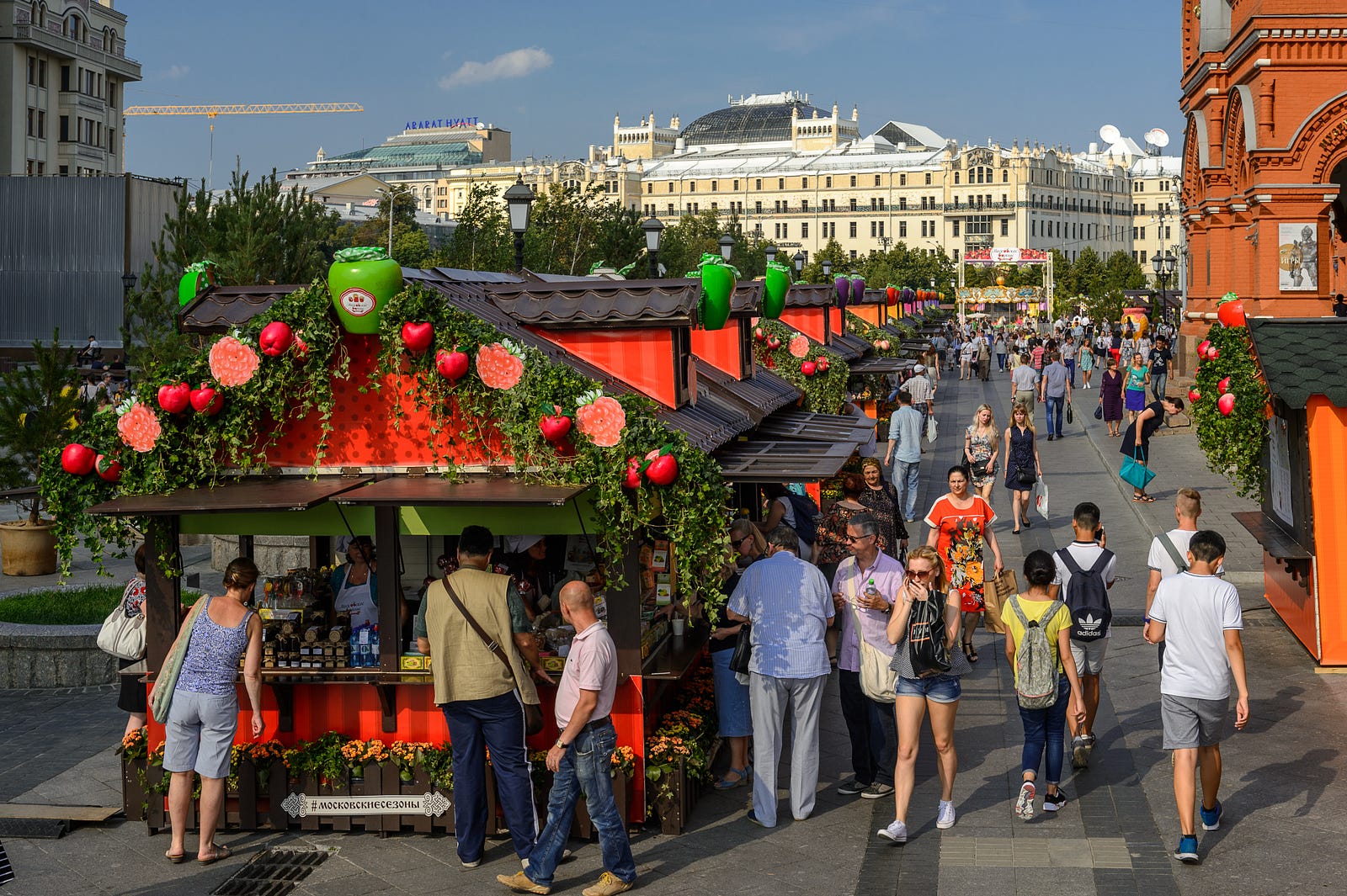 Москва летом фото