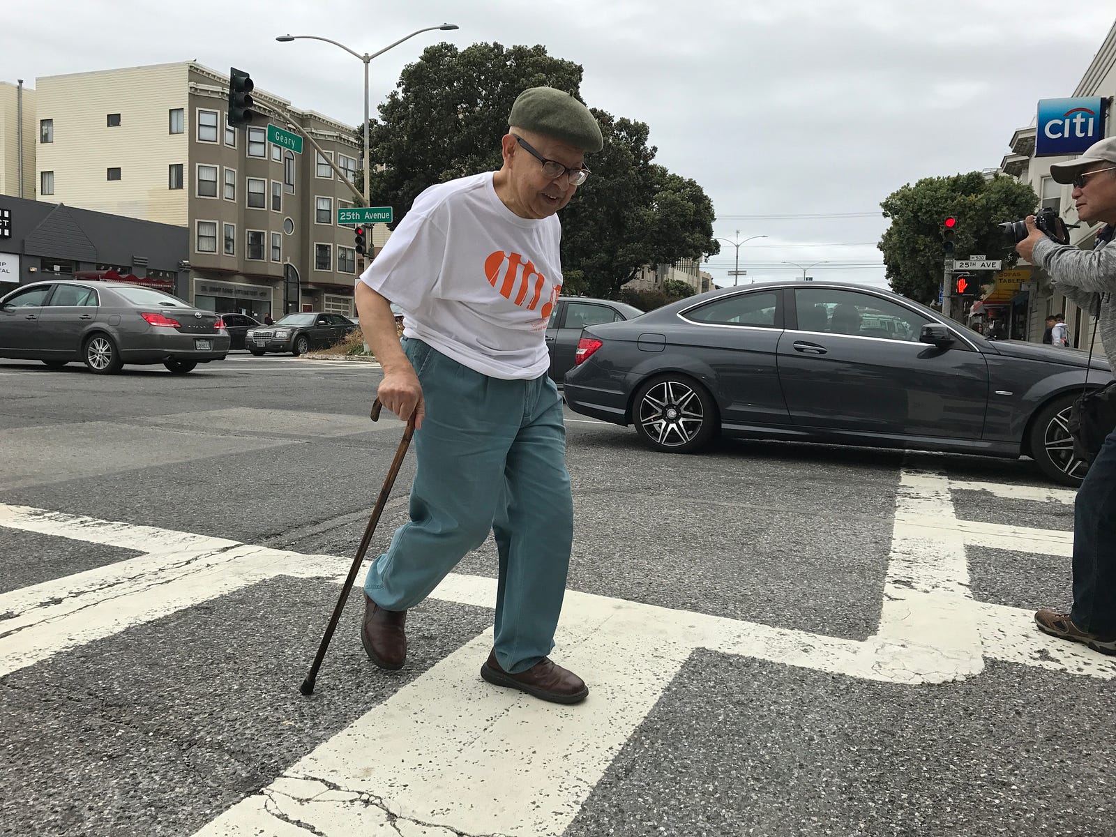 Watch How Does a Senior Cross the Road Walking Speed and Senior Safety video Watch How Does a Senior Cross the Road Walking Speed and Senior Safety video