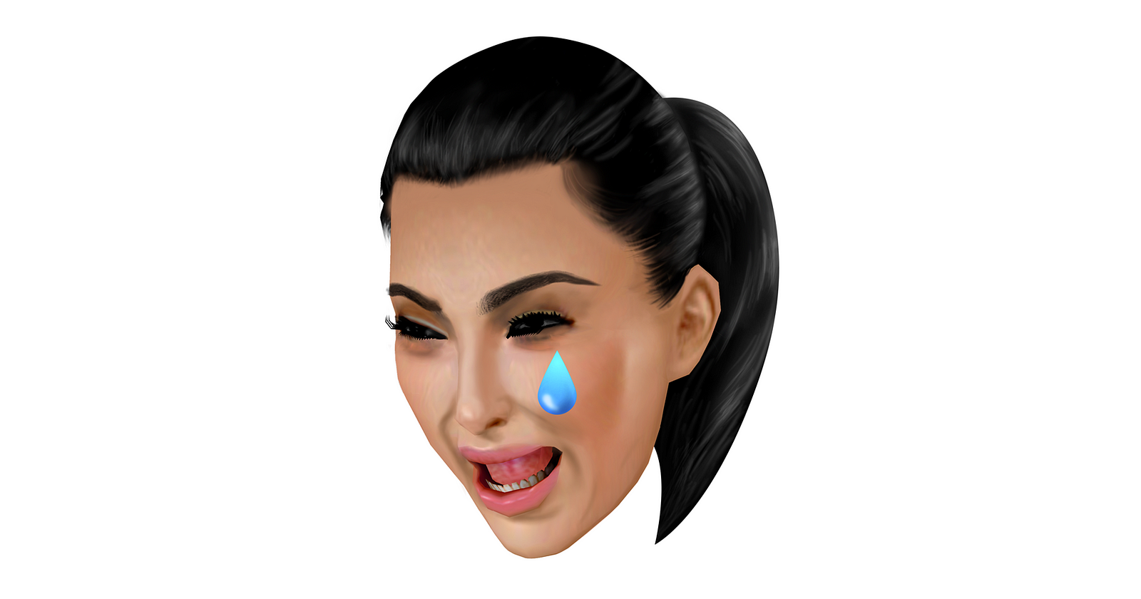 The Infamous Kim Kardashian Crying Face CREATE RTA902 Social