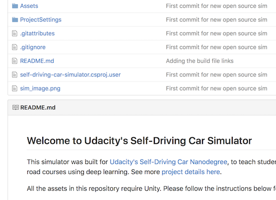 仿真软件Udacity Self-Driving Car Simulator