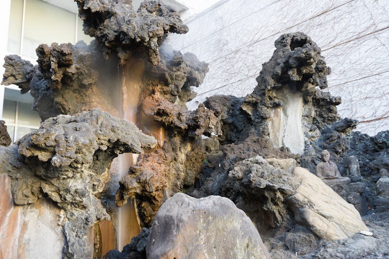 The Oyu Geyser in Atami, Shizuoka Prefecture