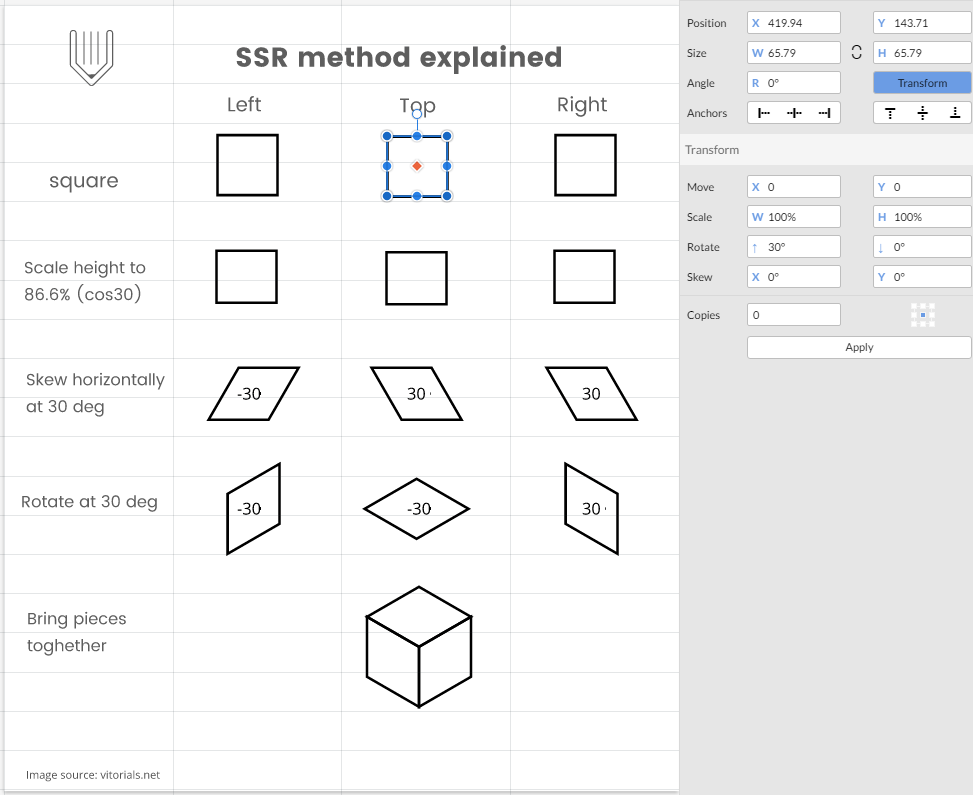 modify shapes in gravit designer