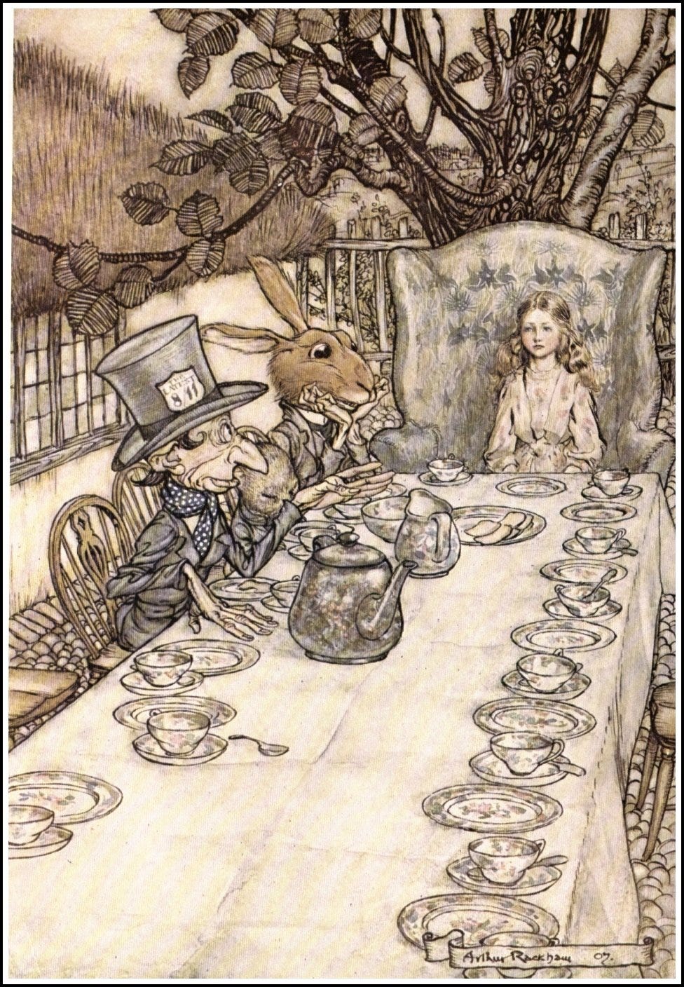 Arthur Rackham s Illustrations Of Alice s Adventures In Wonderland