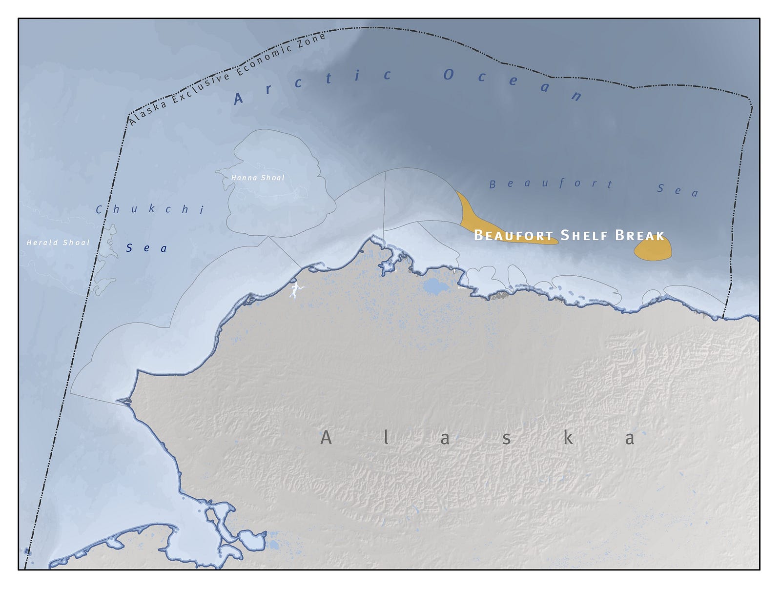 Destination Beaufort Sea Shelf Break An Aerial Perspective