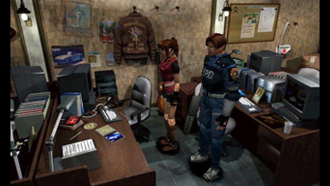 Resultado de imagem para Resident Evil 2 1998
