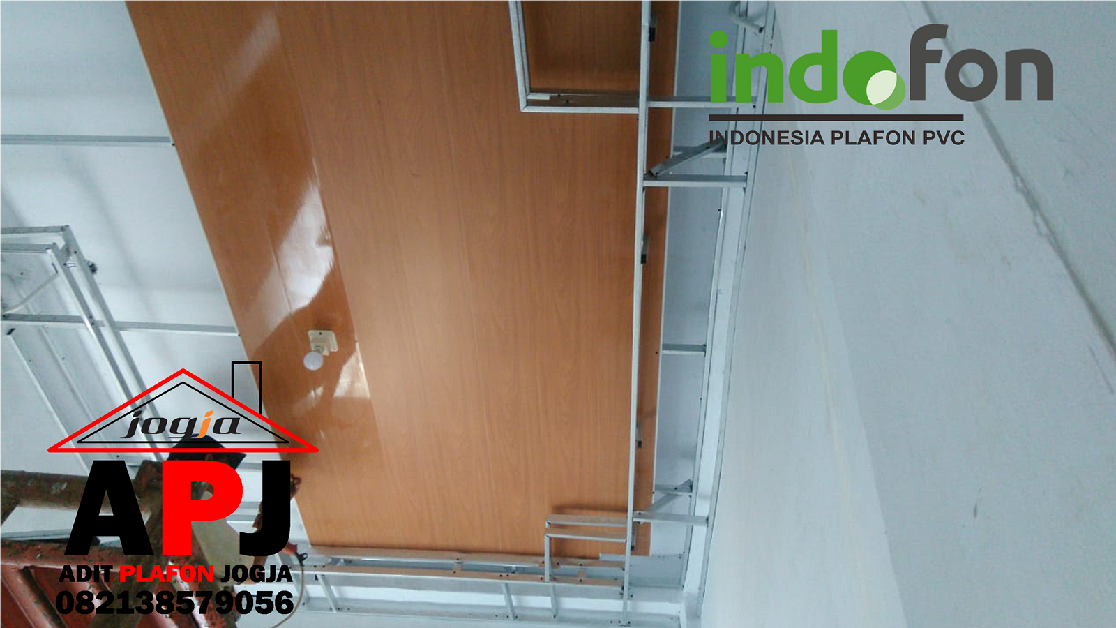 JASA PEMASANGAN PLAFON PVC SHUNDA PLAFON INDOFON PVC GYPSUM DI