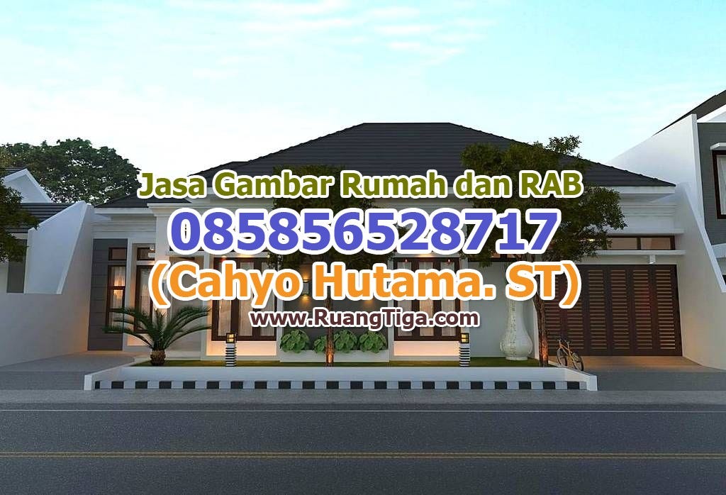 Jasa Gambar Rumah Minimalis
