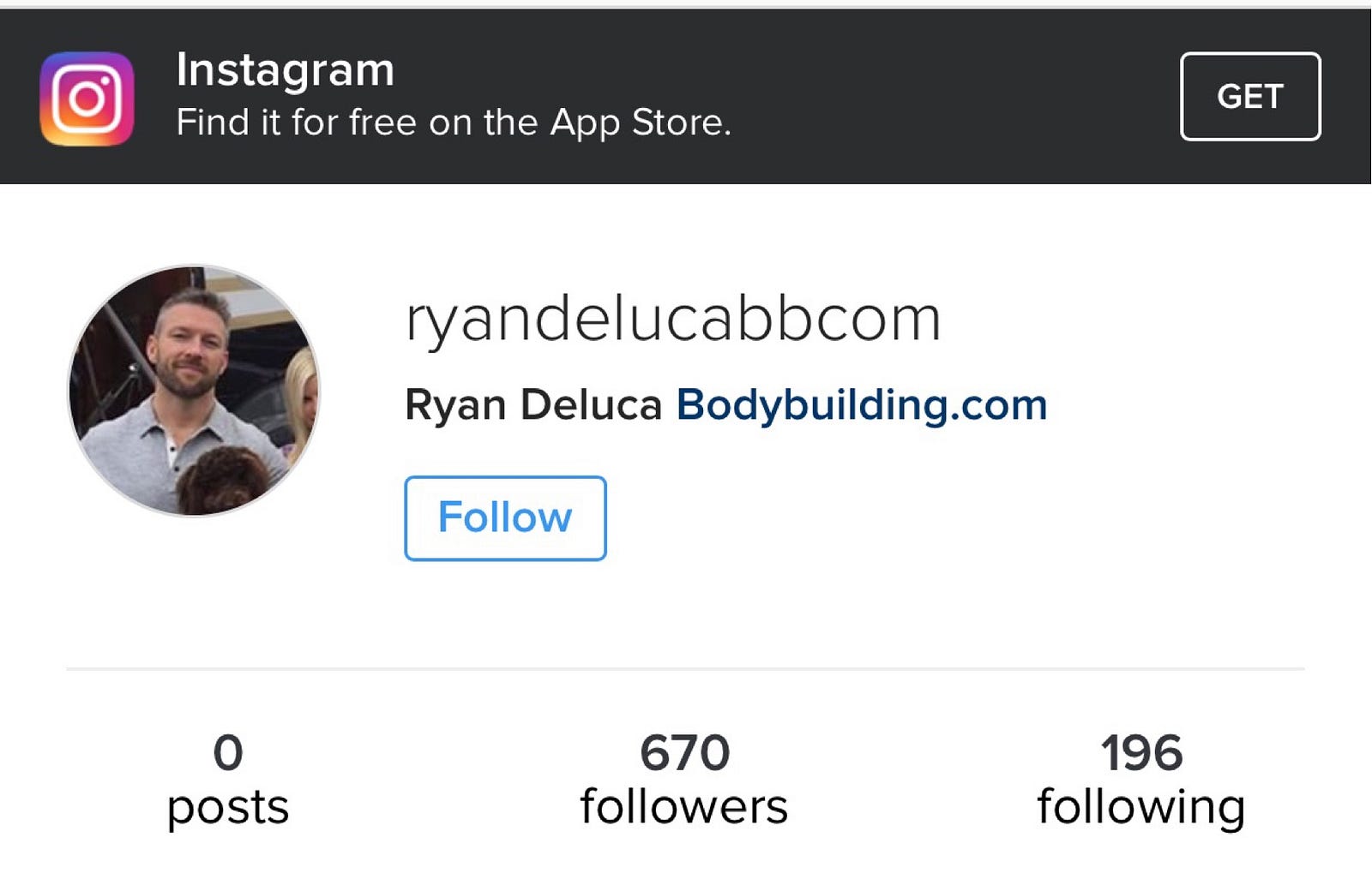 to post the good guy challenge has been deleted but there isn t a ryan deluca on any social media anywhere that has numbers approaching bilzerian s - bilzerian instagram followers