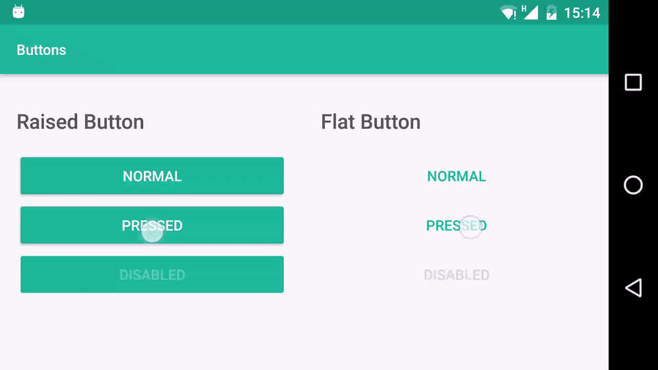 Android: Material buttons – Android Bits – Medium