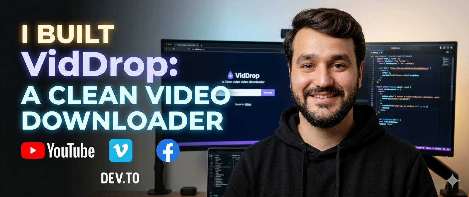 Building VidDrop. What I learned about performance and user experience.