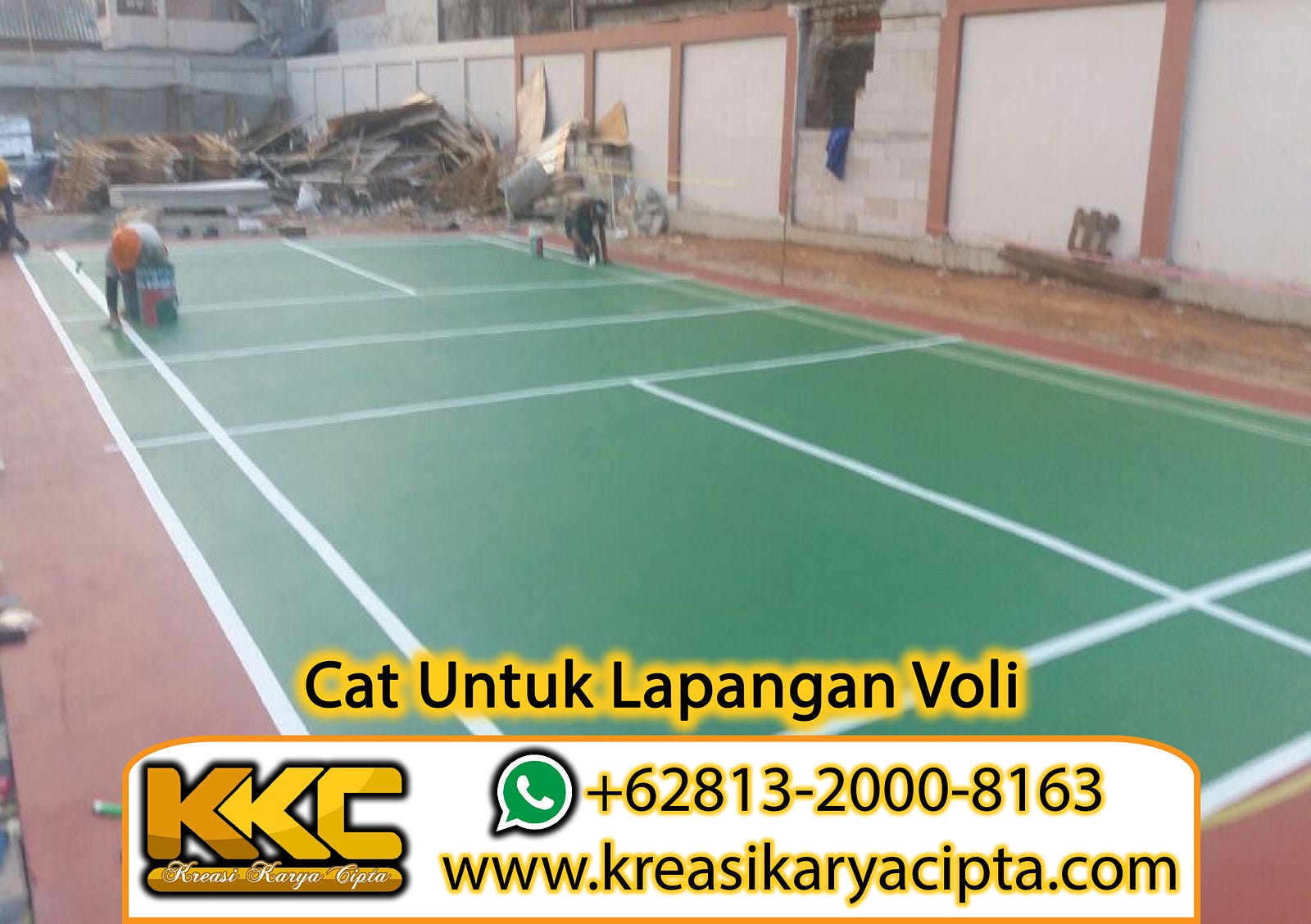 Cat Untuk Lapangan Voli Yang Terjamin Kualitasnya Jasa Pengecatan