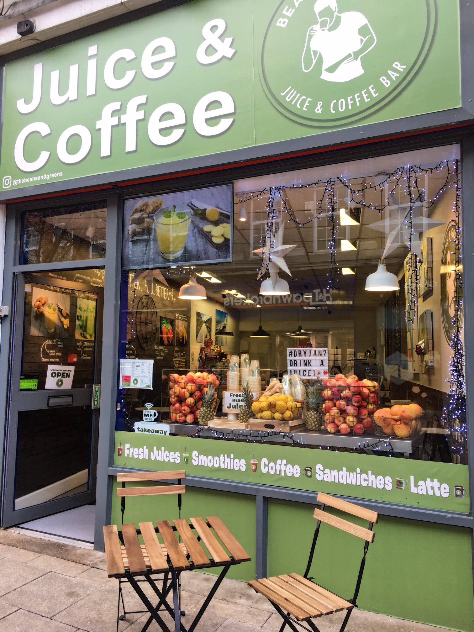 The Beans and Greens Juice Bar I Love Kingston Medium