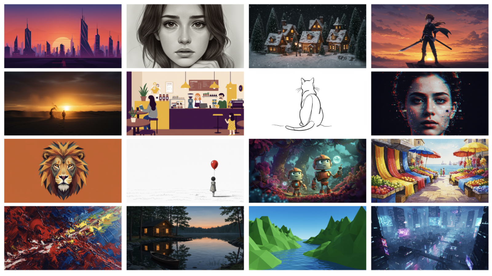 Artistic Style Examples
