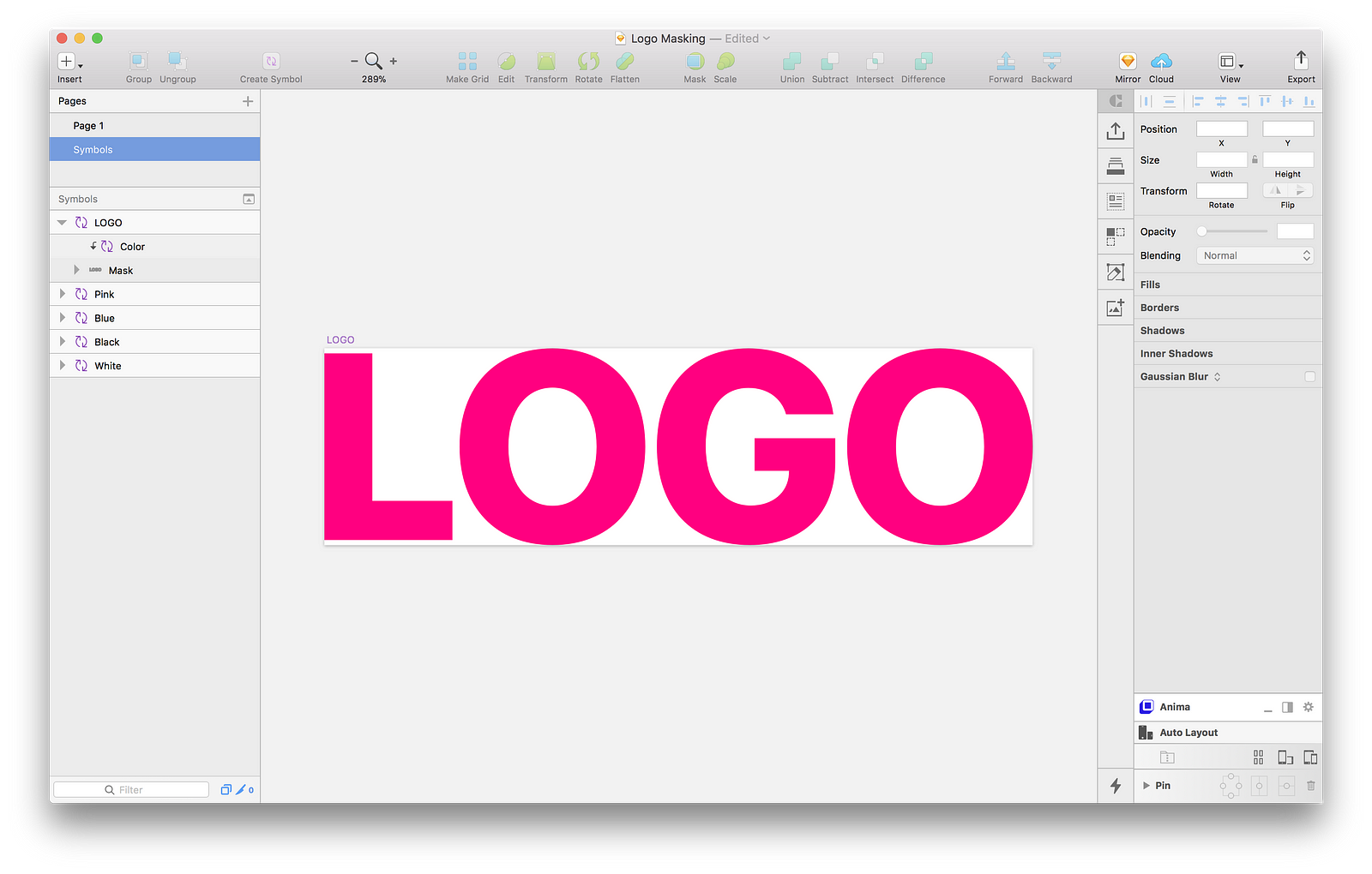 How to make a color-changing logo symbol in Sketch so you don’t have to ...