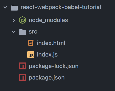 how generate package-lock.json Material to use How Webpack 4, and with Babel ReactJS 7,