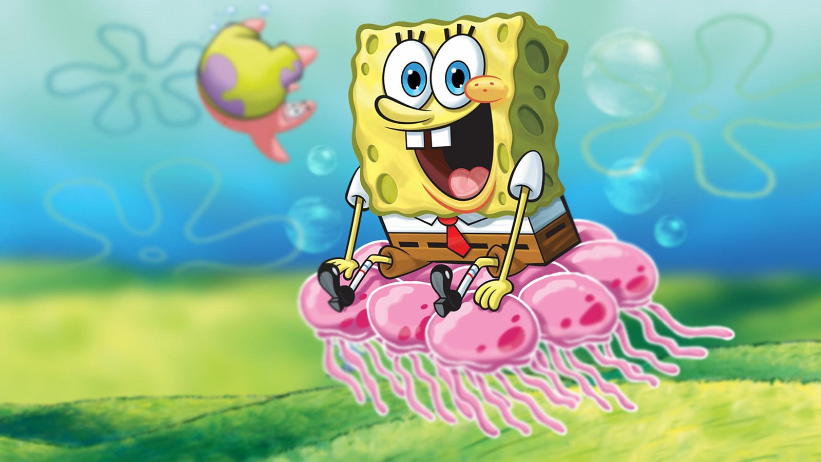 Spongebobs First Episode Crammed In A GIF Is Some Weird Ass Shit
