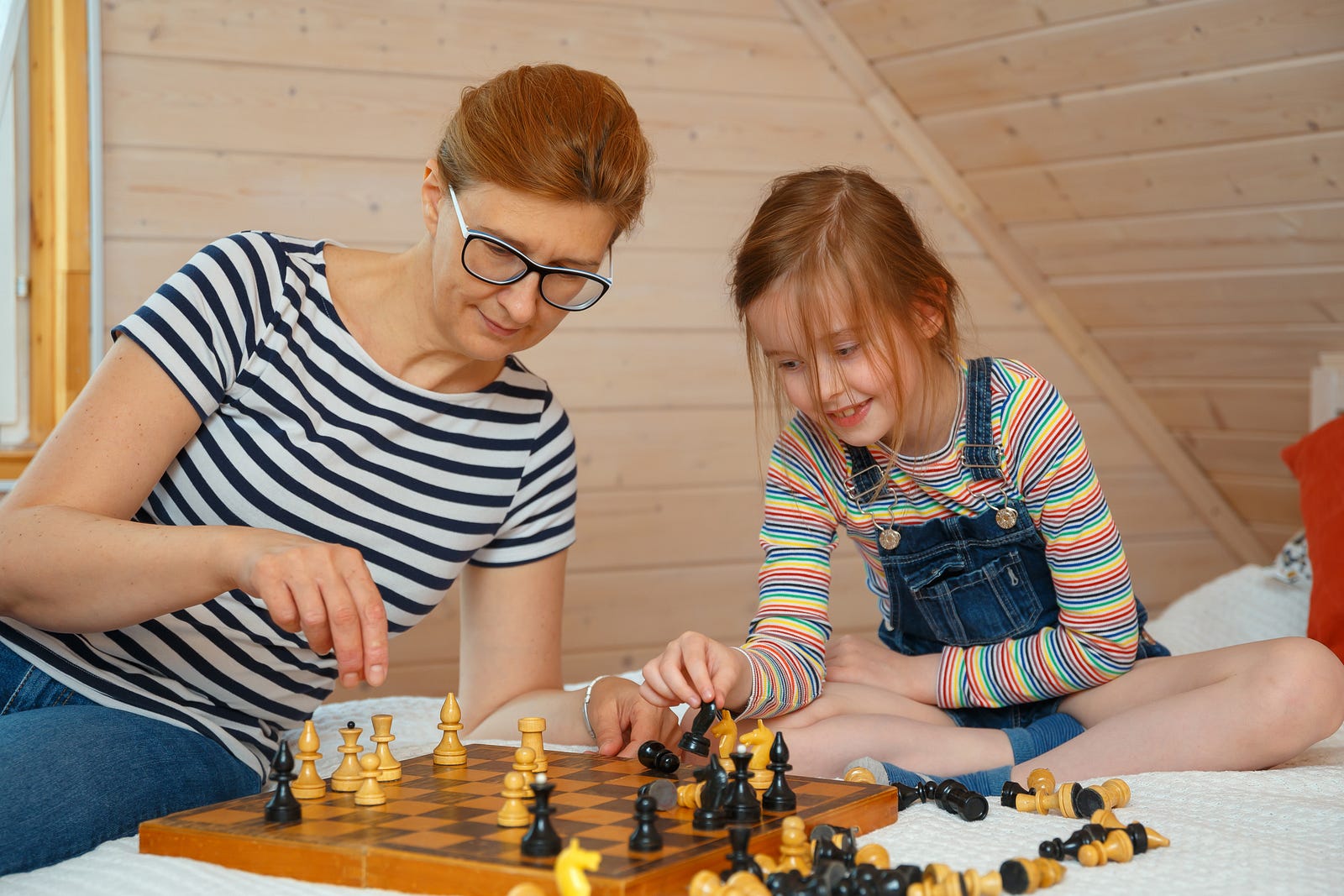 parents motivating kids to play chess