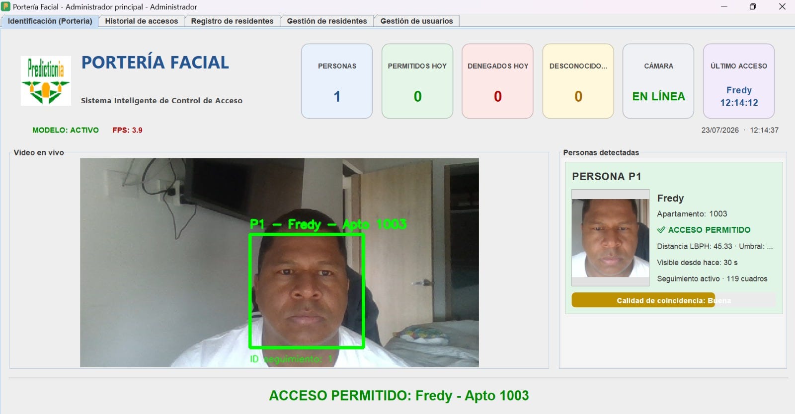 Cómo desarrollé un sistema de reconocimiento facial para control de acceso utilizando Java, OpenCV…