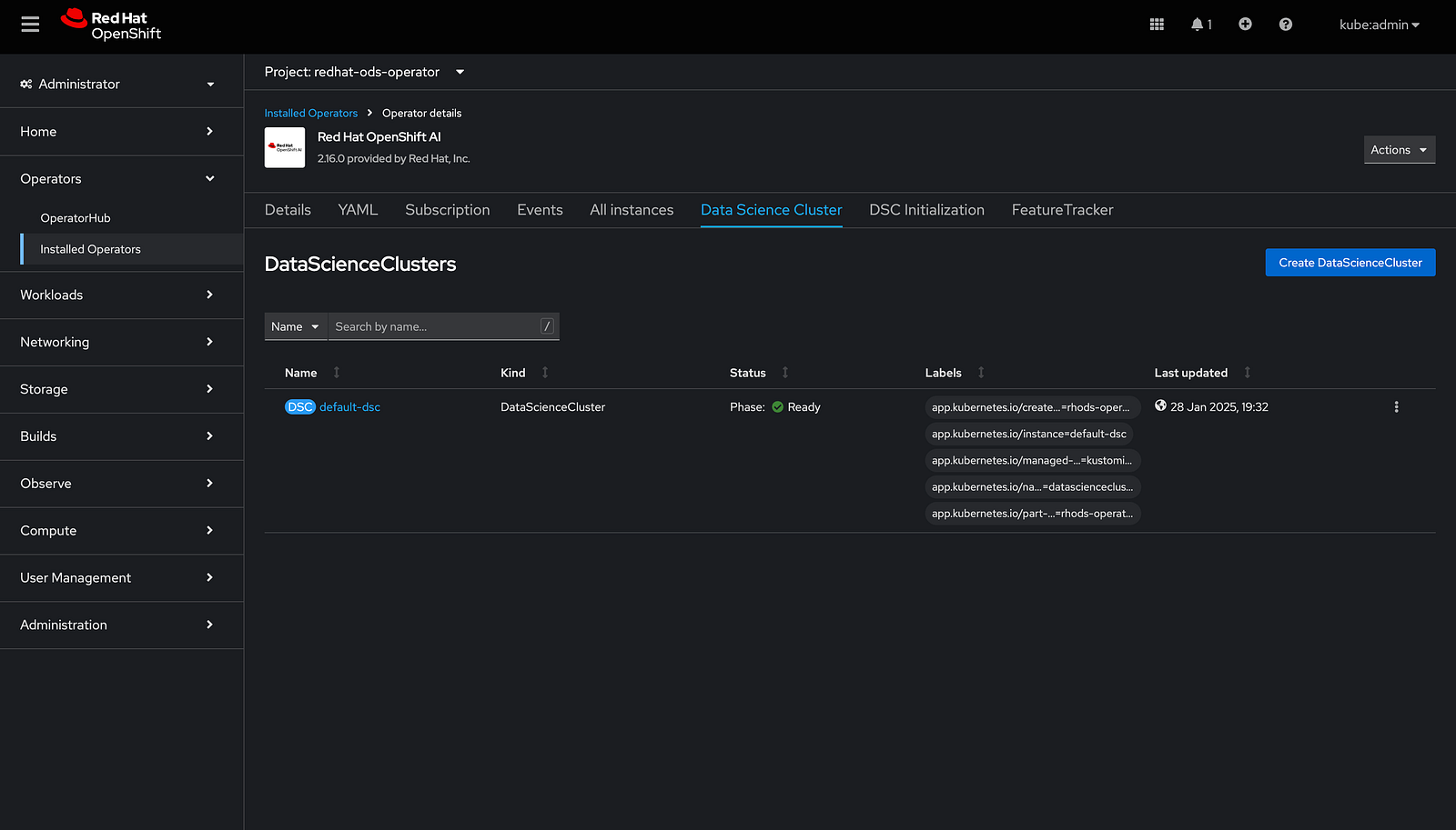Getting Started with OpenShift AI with Fusion Data Foundation