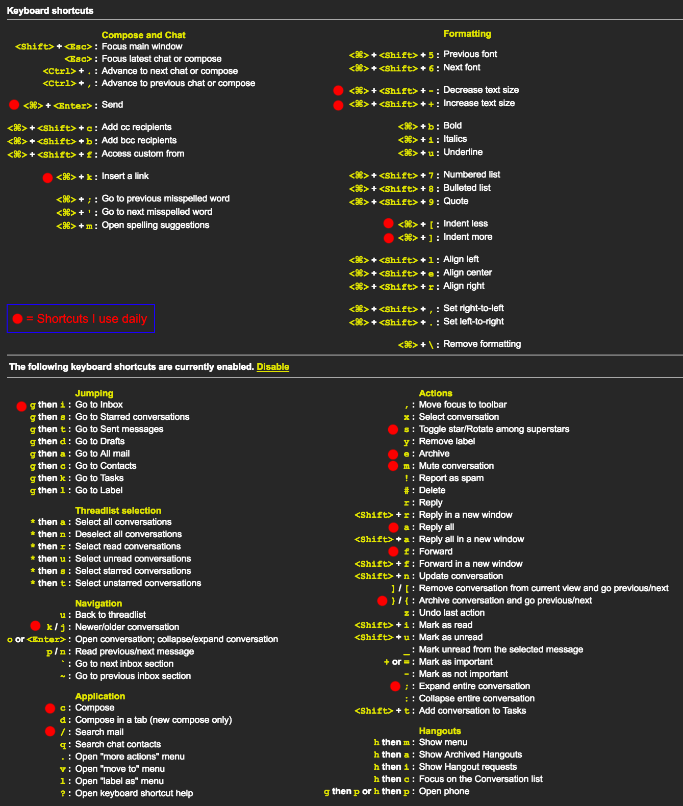 Using Gmail Shortcuts — Keep Your Hands On The Keyboard 0281