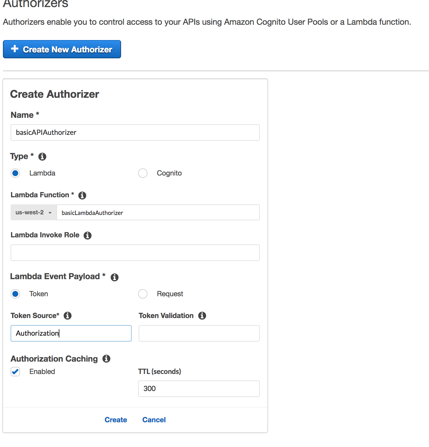 How to create an AWS Lambda Authorizer for API Gateway