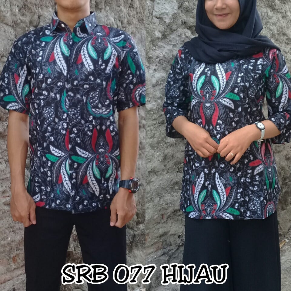  Model  Seragam Batik Fatayat 