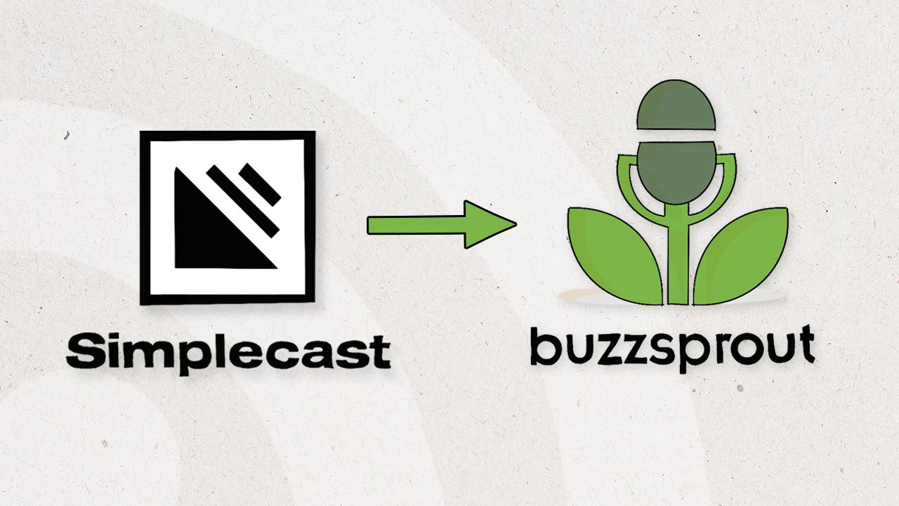 Simplecast to Buzzsprout
