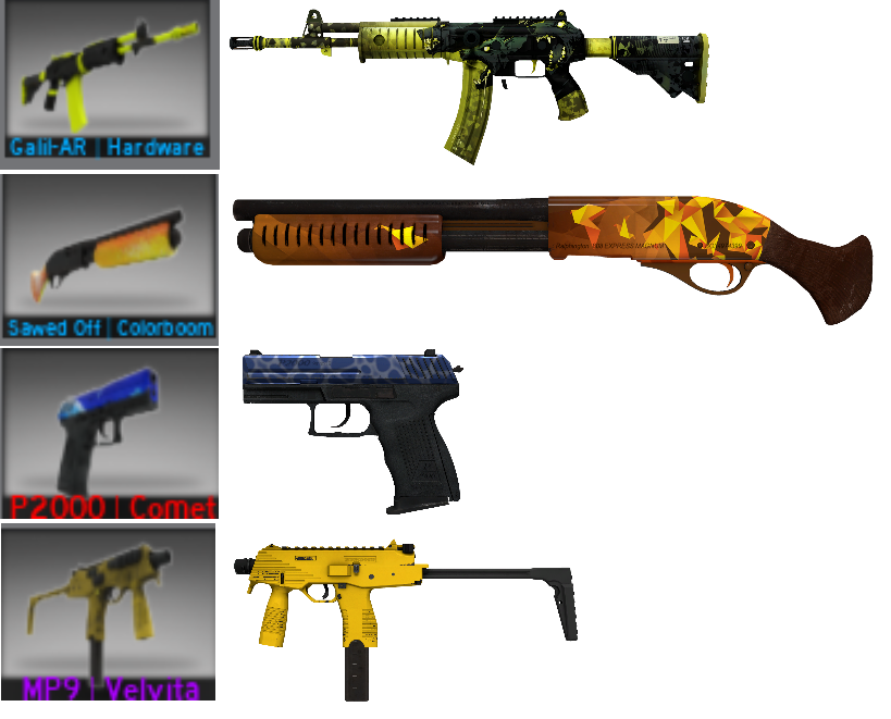 A Letter To Rolve Fasty Medium - left cb ro skins right cs go skins that look similar to their cb ro s look left counter blox s