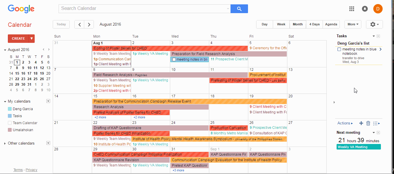 Improve Time Management With Google Calendar Google Apps Medium
