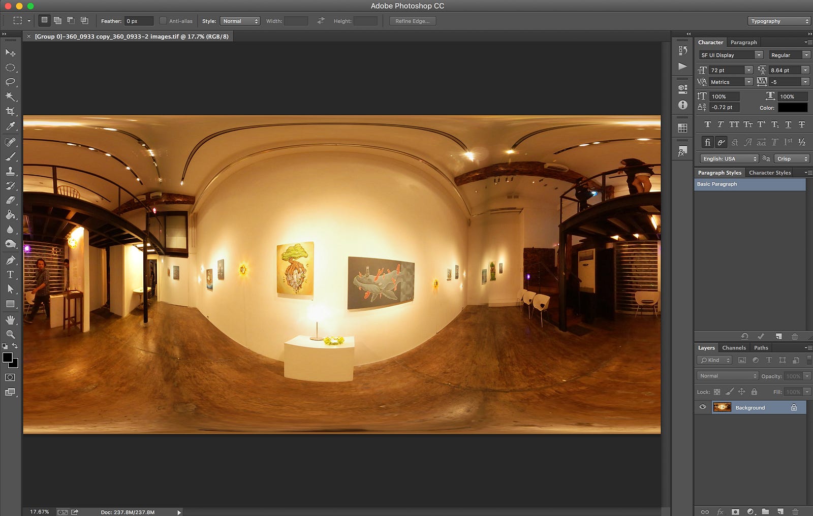 Stitching Dual Fisheye 360 stills with Autopano Giga (No cropping in