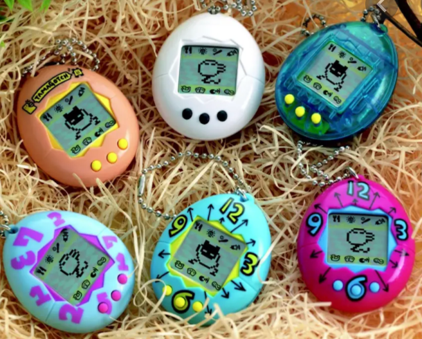 Photo of numerous Tamagotchi