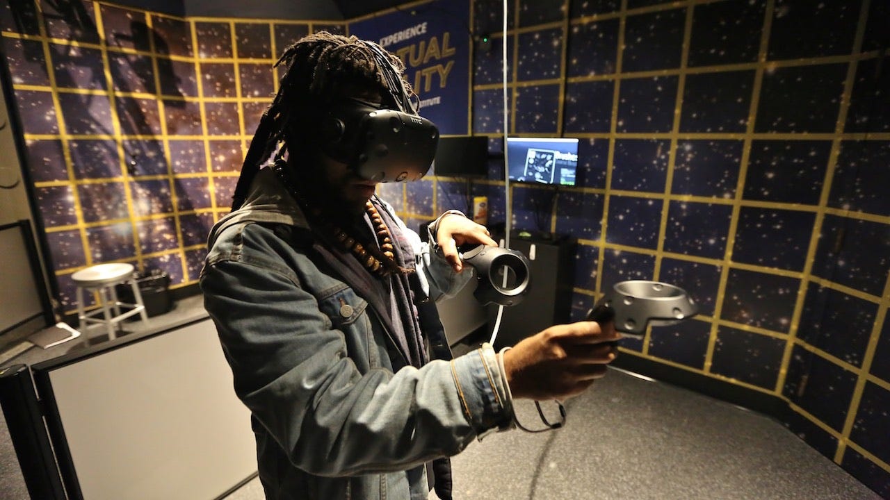 virtual reality brain app vive