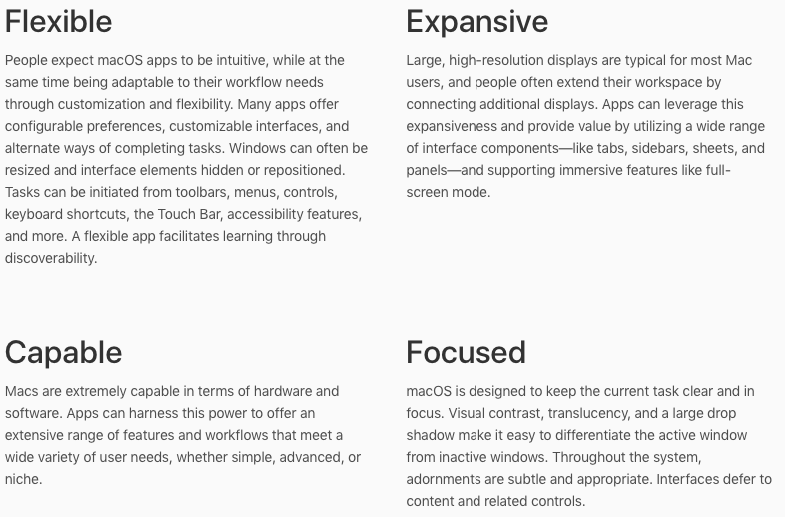 for example apple has some guidelines for app developers to follow - developers to follow on instagram