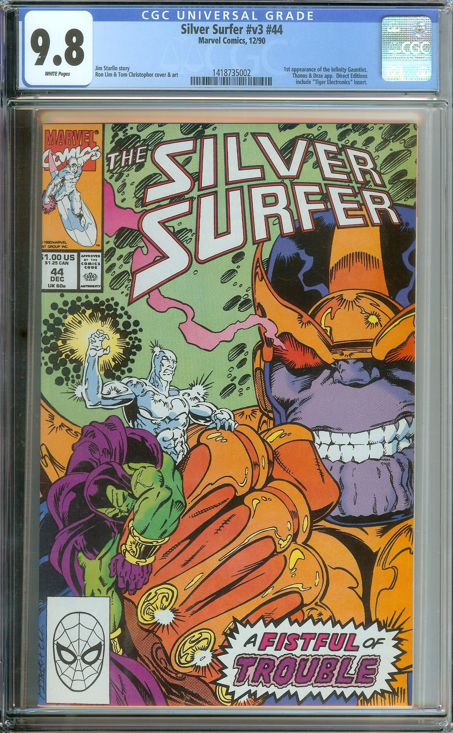 GUARDIANS OF THE GALAXY #34 NEAR MINT 1990