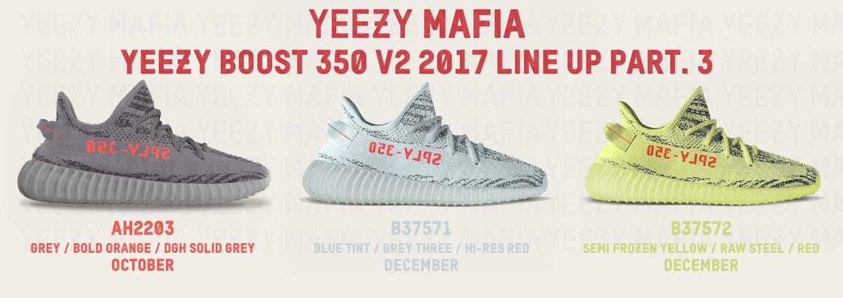 yeezy blue tint resell price