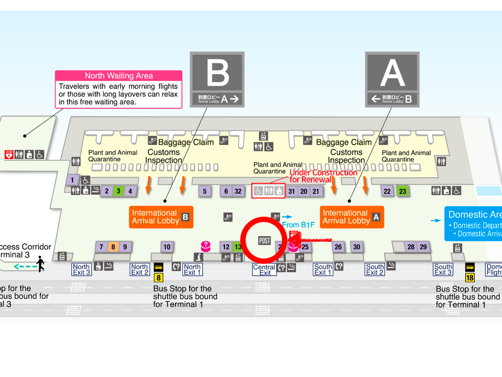 Post Boxes Locations in Airports to Return Your WiFi [For Japan Wireless’s Customers]