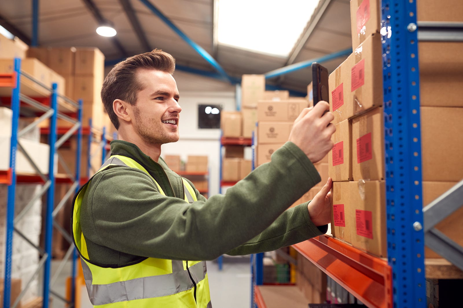 Warehouse Management Software Timly in action
