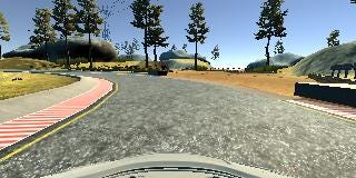 Track 1 in the simulator