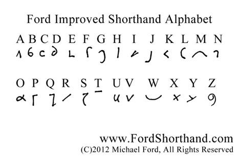 Note-taking In Ford Improved Shorthand – Abby Starnes – Medium
