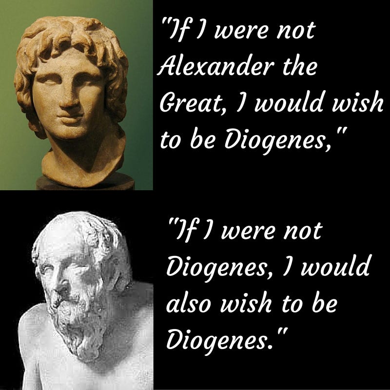 Diogenes versus Plato – Phil Somers – Medium