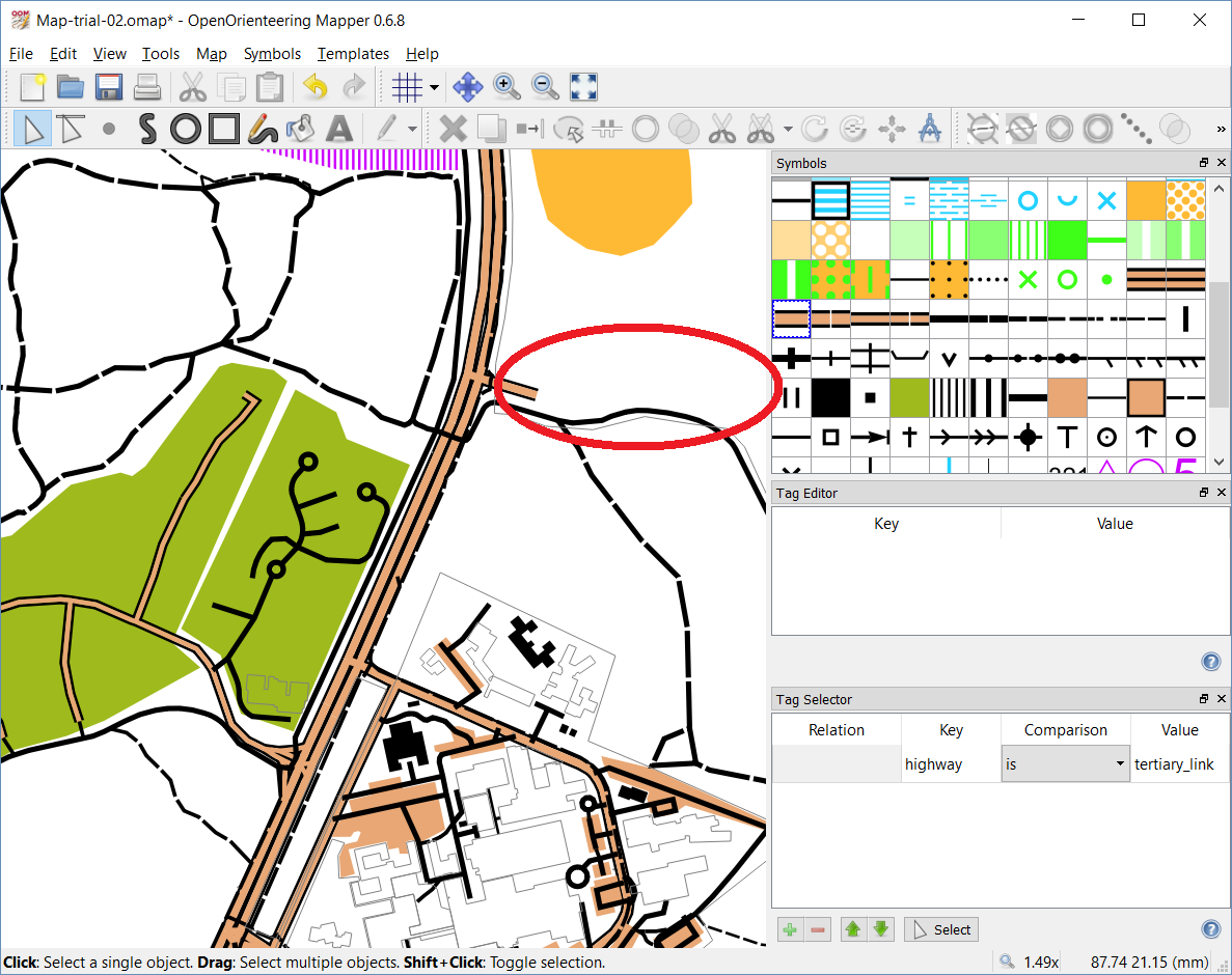 Trimming objects in Open Orienteering Mapper – Greg Wilson – Medium